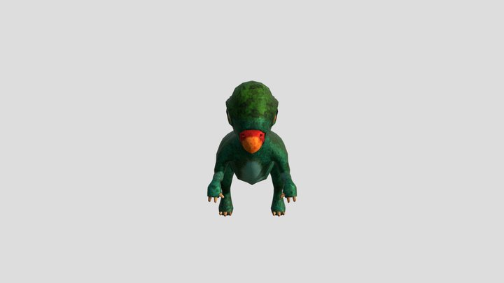 65112641_อรุณรัตน์ ปรีชา_Pachycephalosaurus_Test 3D Model