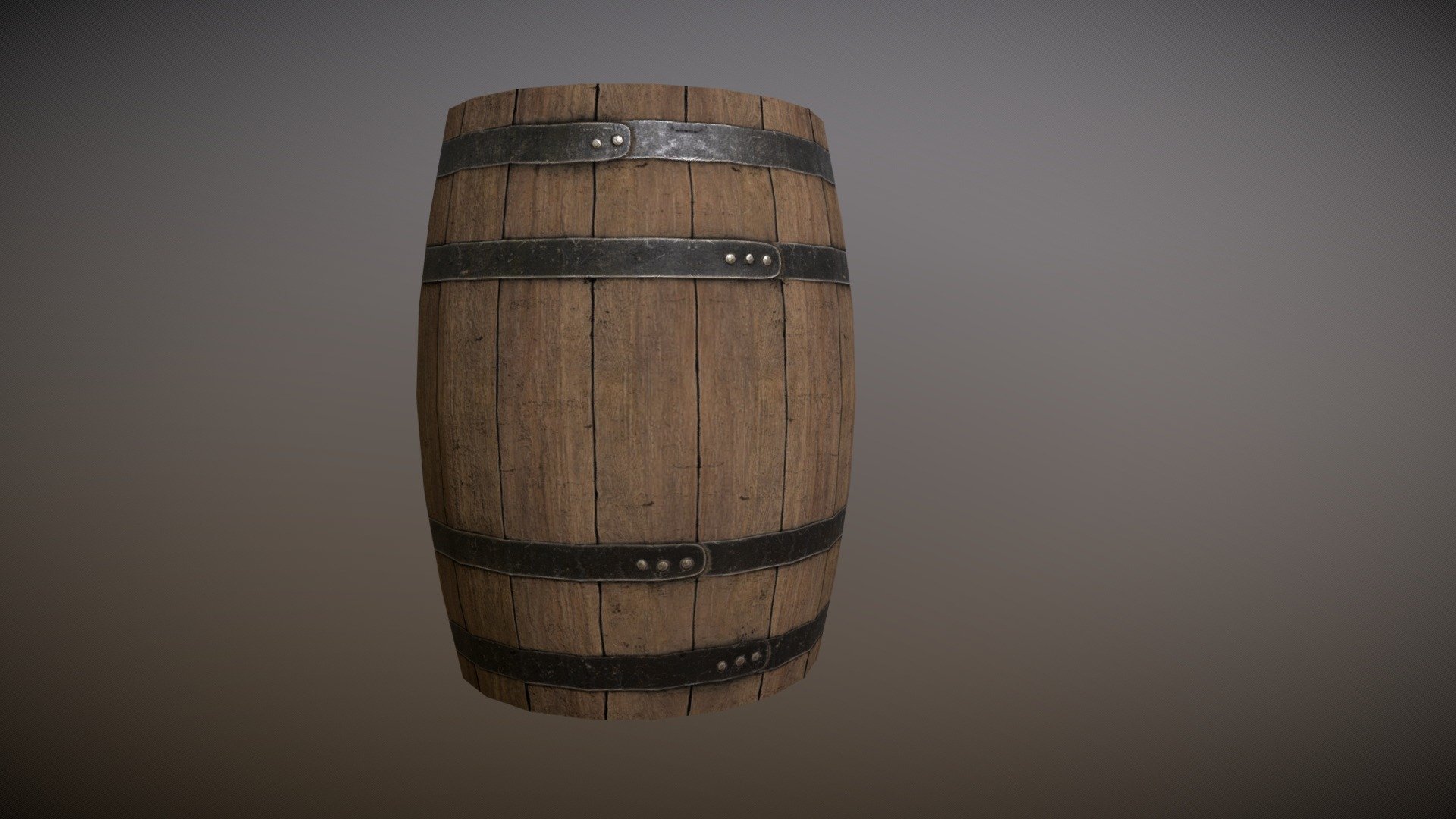 Wooden Barrel