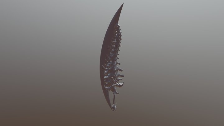 Devil May Cry Sparda sword 3D Model