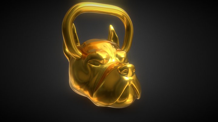 Dog Head preview 3D Model