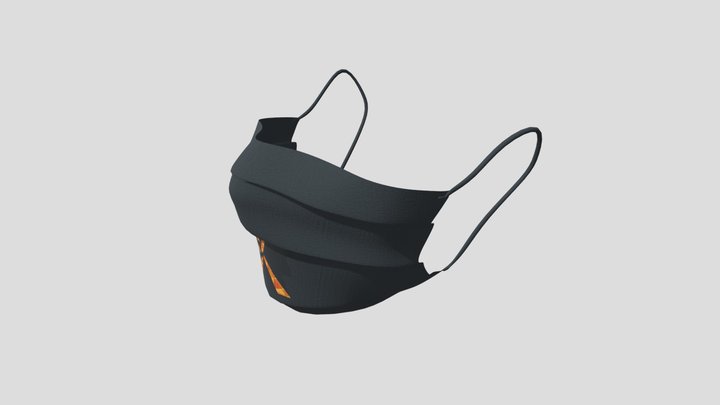 Face mask (Cubreboca) 3D Model