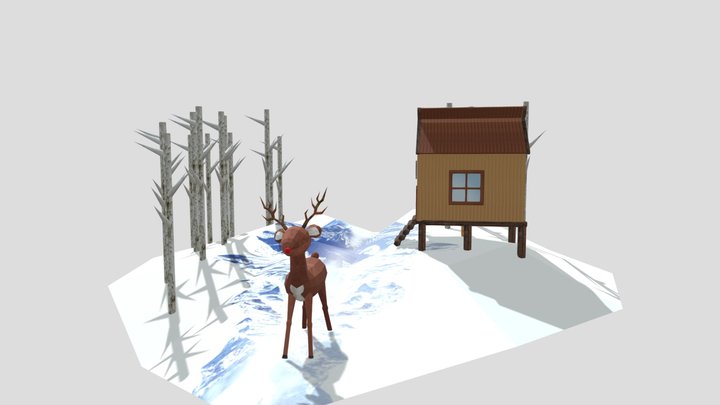Snow 3D Model