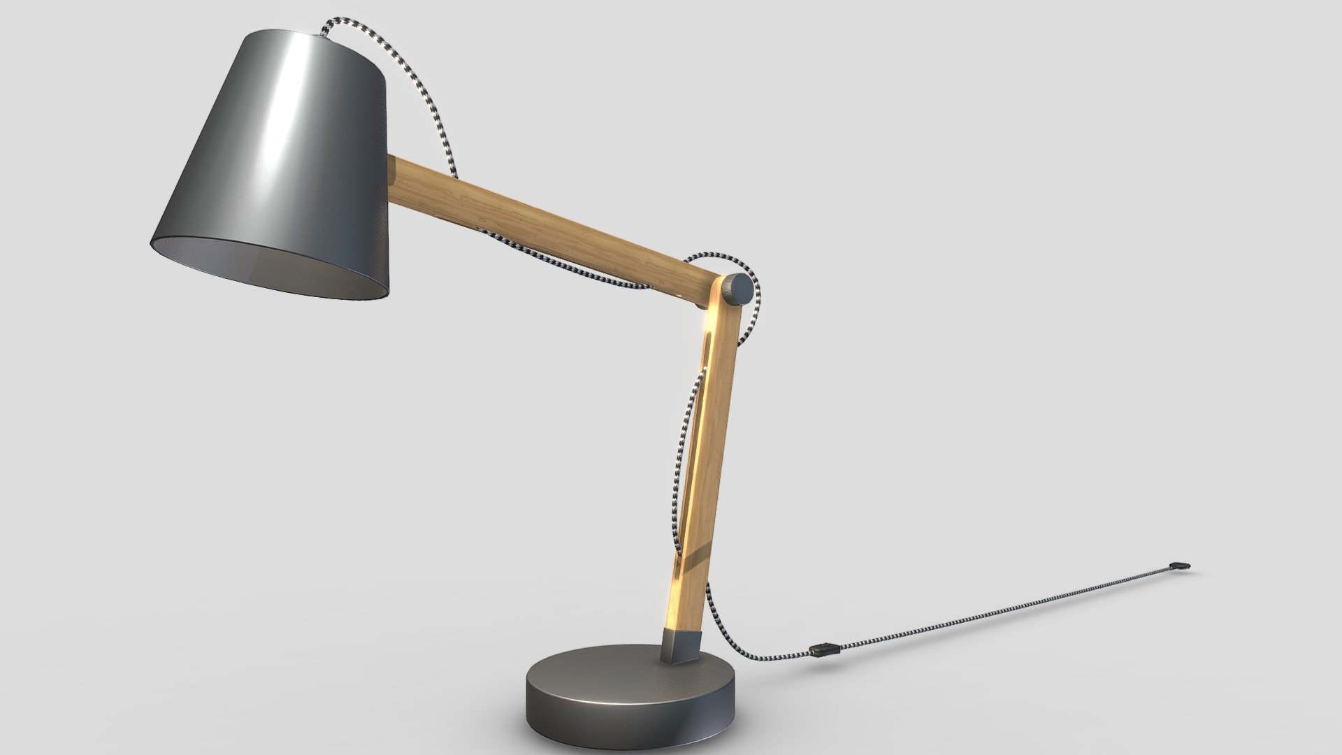 TONY Desk lamp E14 Grey