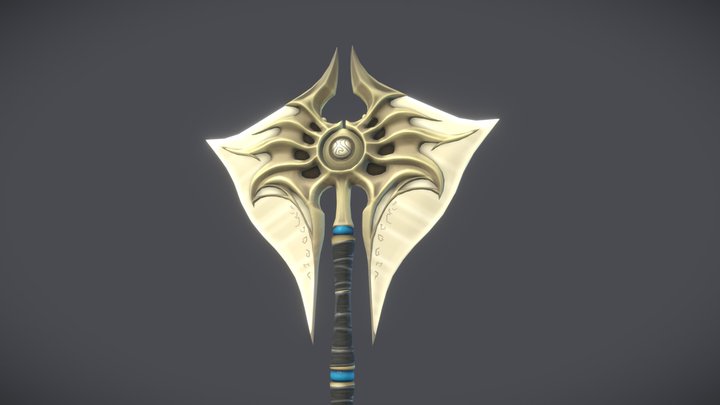 Stingray Axe 3D Model