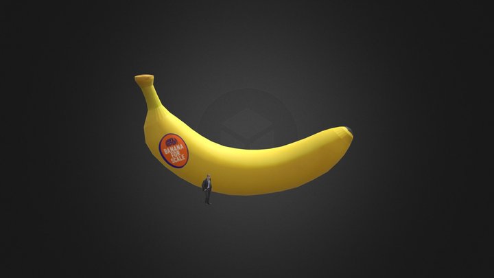 banana 40ft 3D Model
