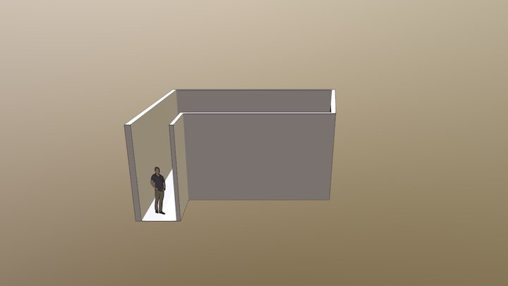 Exhibition Layout 4 3D Model