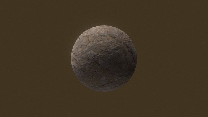 Rock with some clay! 3D Model