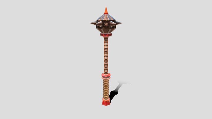 War Mace 1 3D Model