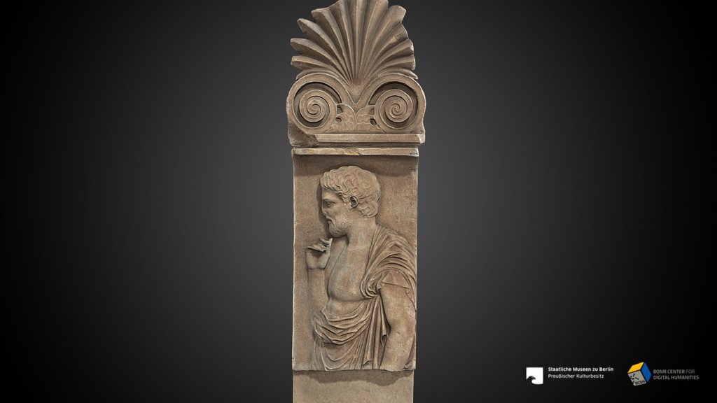 Funerary relief of a man