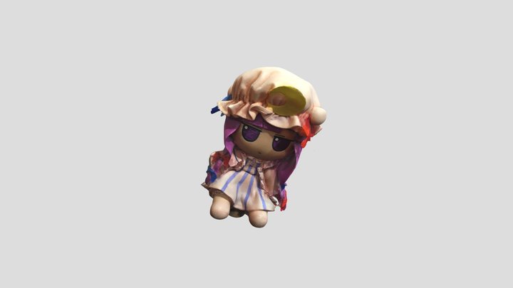 Patchouli Knowledge Fumo 3D Model