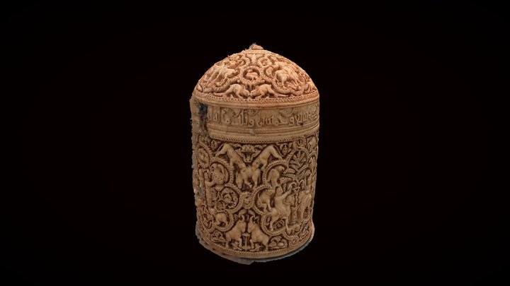 Al-Mughira's pyxis 3D Model