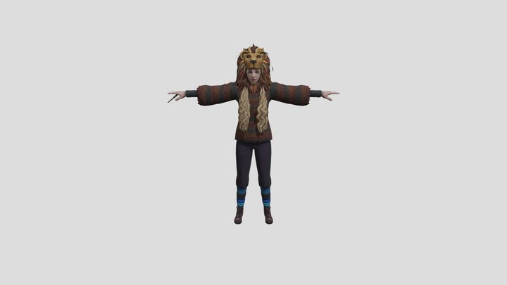 Luna Lovegood (Harry Potter) 3D Model