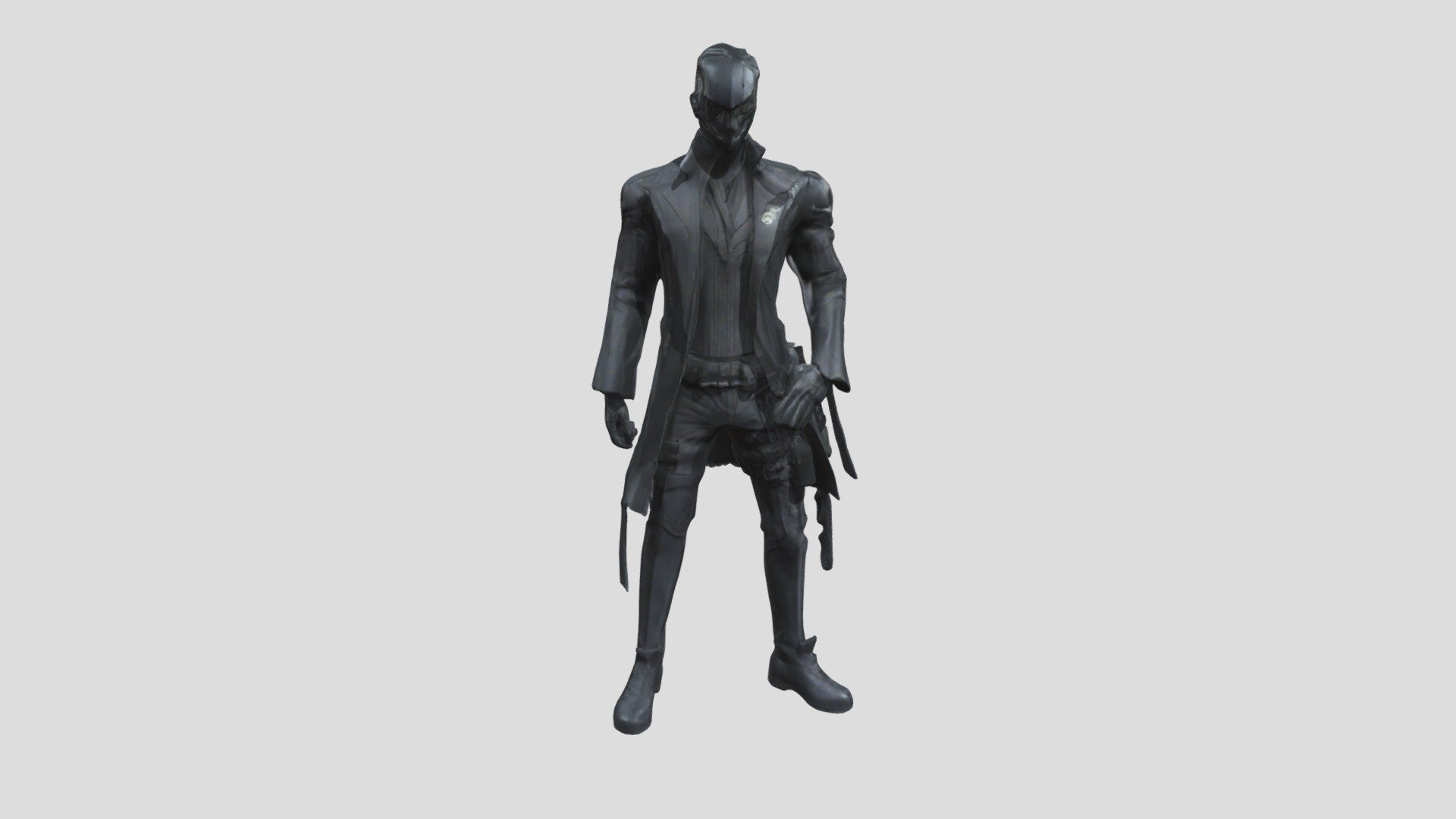 Cybernetic Enforcer - 3D model by neuze [9d064d4] - Sketchfab