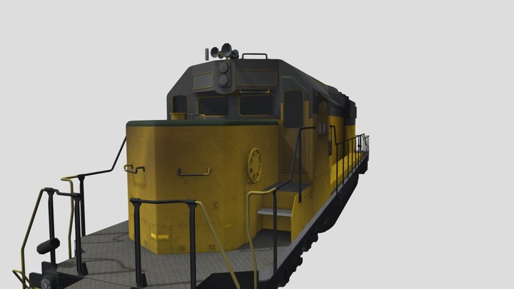 UP SD40-2 – Free 3D Model STL