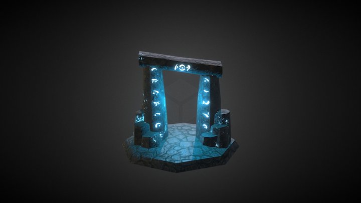 Old Portal 3D Model