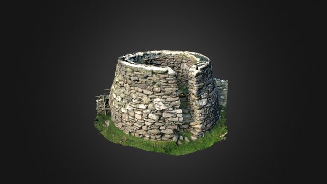 Lime Kiln, Lunna, Shetland Isles 3D Model