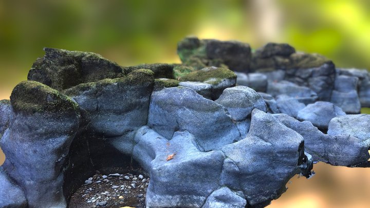 Cedar Creek Riverbank 3D Model