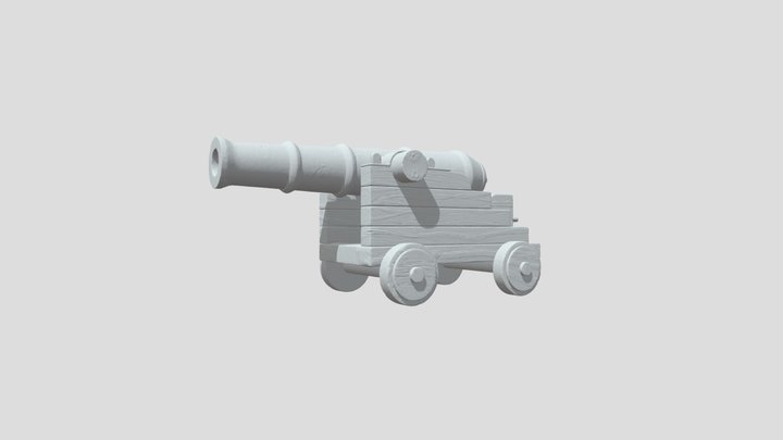 Cannon 3D Model
