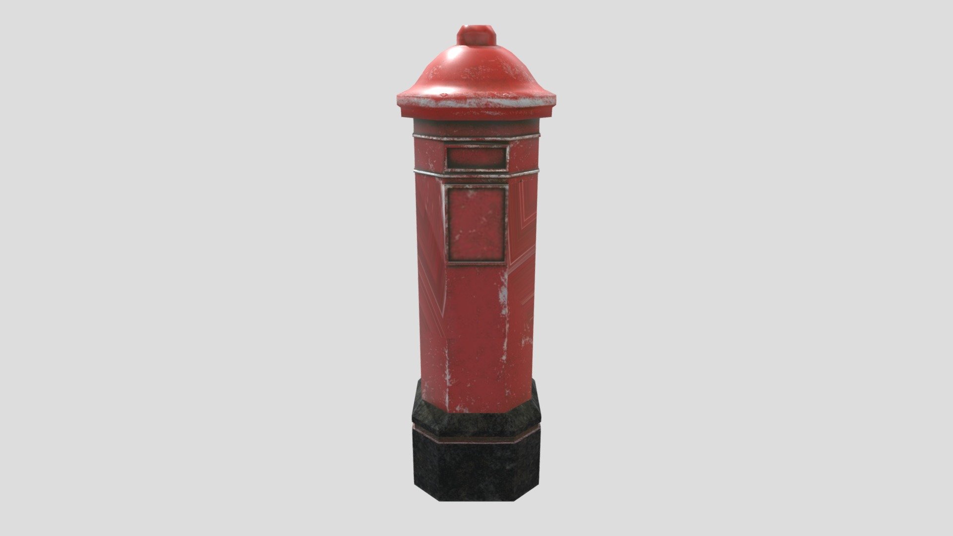 postbox - 3D model by maximillianH [9d0a650] - Sketchfab