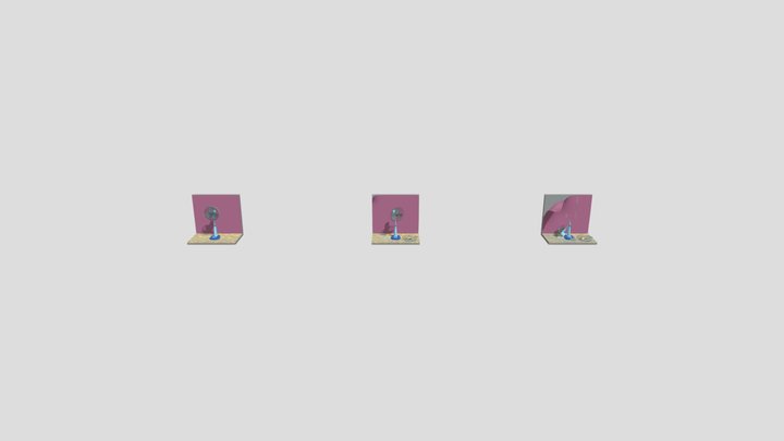 Fan Damage 3D Model