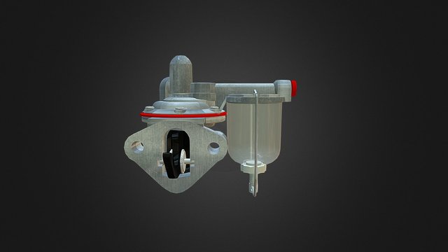 Membrane Fuel Injection Pump 3D Model