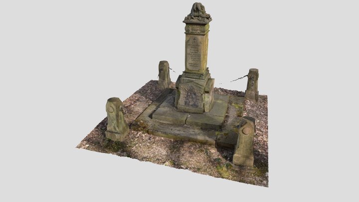 Pomnik 408 3D Model