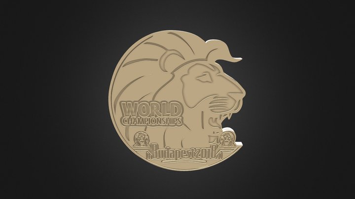 Wrestling World Championships 2018 Budapest 3D Model