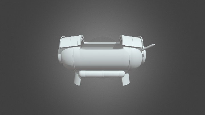 Elixni Chest Destiny 2 3D Model