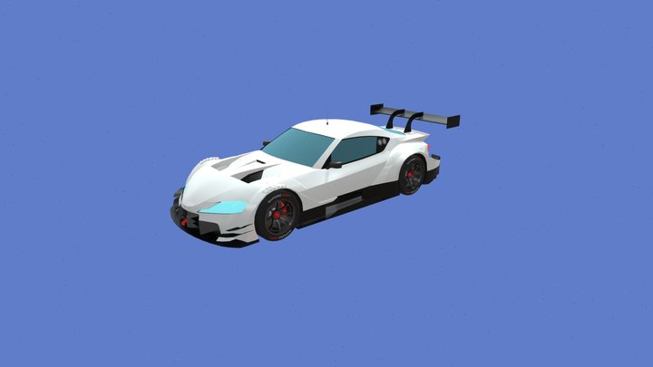 Midpoly Touring Car | Tayoda Sopran GT-X 3D Model