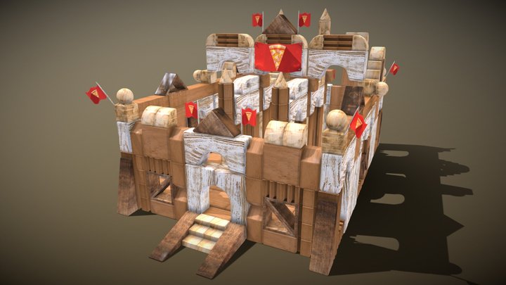 Castle 3D Model