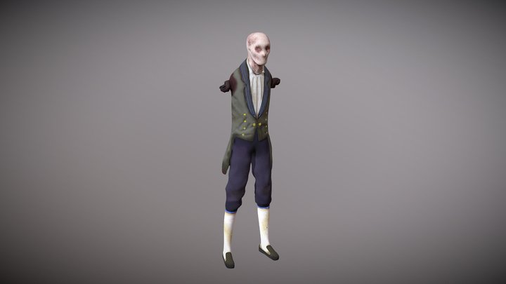 Monstous Servant 3D Model