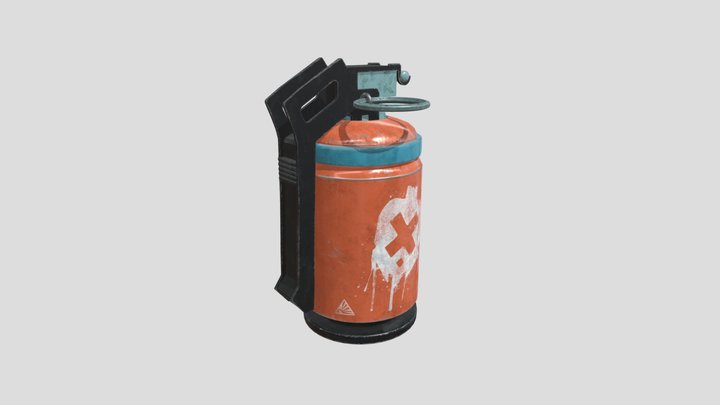 Raze Grenade from Valorant 3D Model