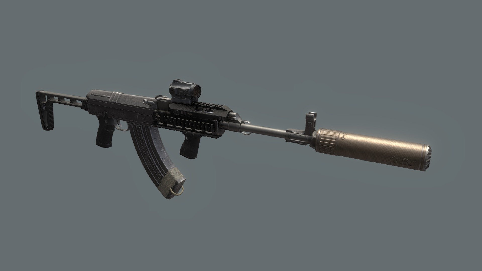 VZ.58 (Modernized) - Buy Royalty Free 3D model by MartinDusek [9d107d8 ...