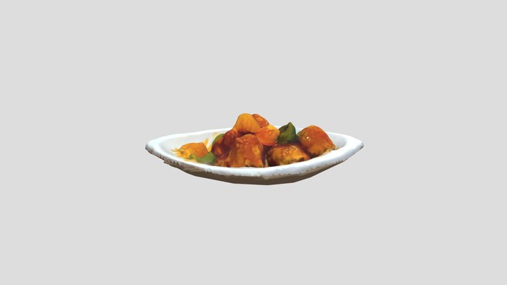 Chinese Sweet Sour 3D Model