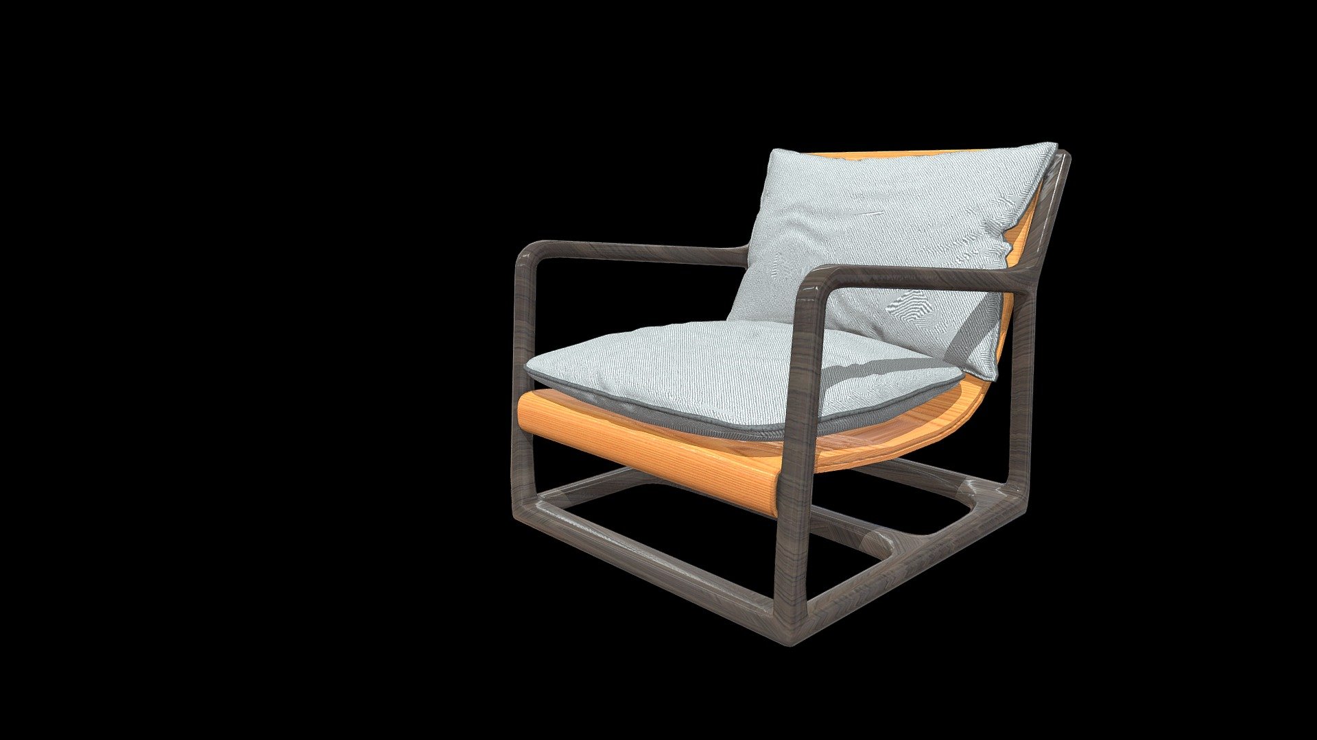 Modern Low Chair - 3D model by Invictus fulgur (@Invictus_fulgur ...
