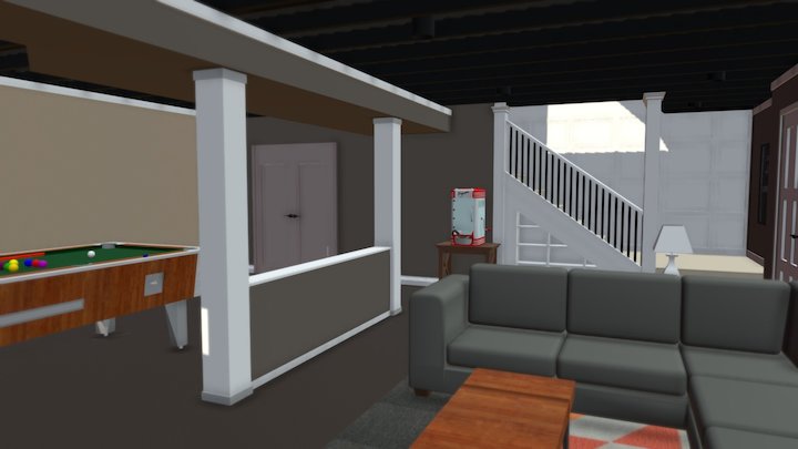 Basement 3D Model