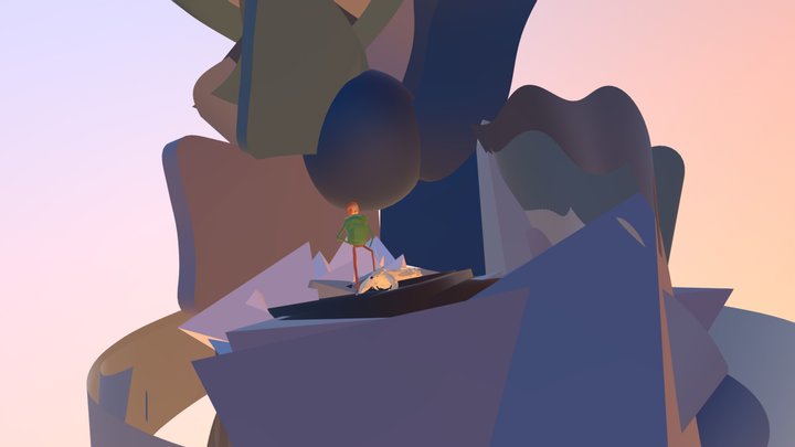 Stretch Dad pre-workout 3D Model