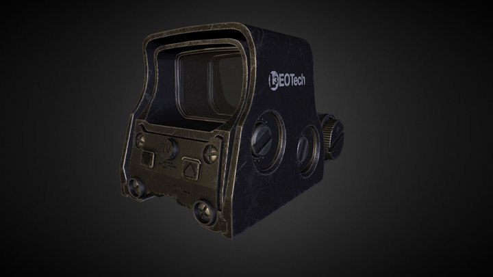 Holographic Weapon Sights 3D Model
