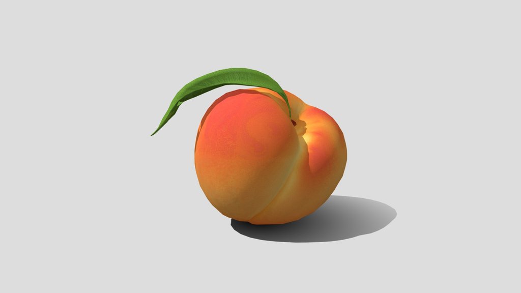 Peach+3d+model free