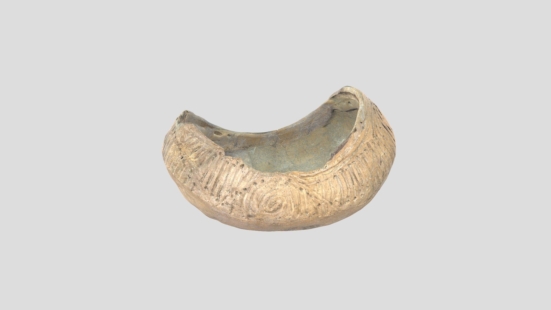 Vasija navicular (AR-BV-233) - 3D model by centroleon [9d13785] - Sketchfab