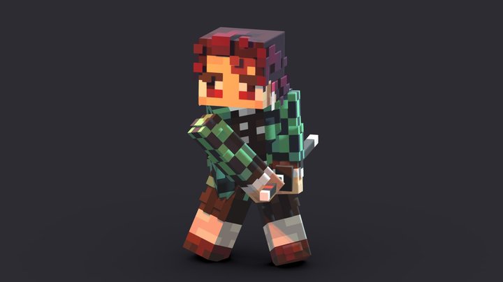 TANJIRO 3D Model