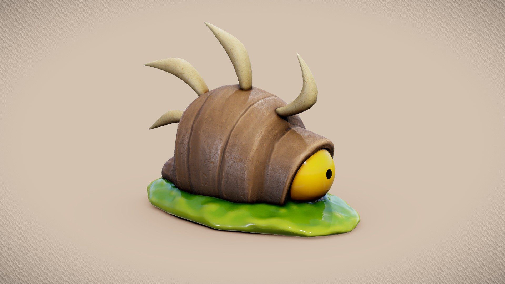 Monster Snail Buy Royalty Free 3d Model By Vanessa Araújo Vanessa3d 9d15a78 Sketchfab Store 4534