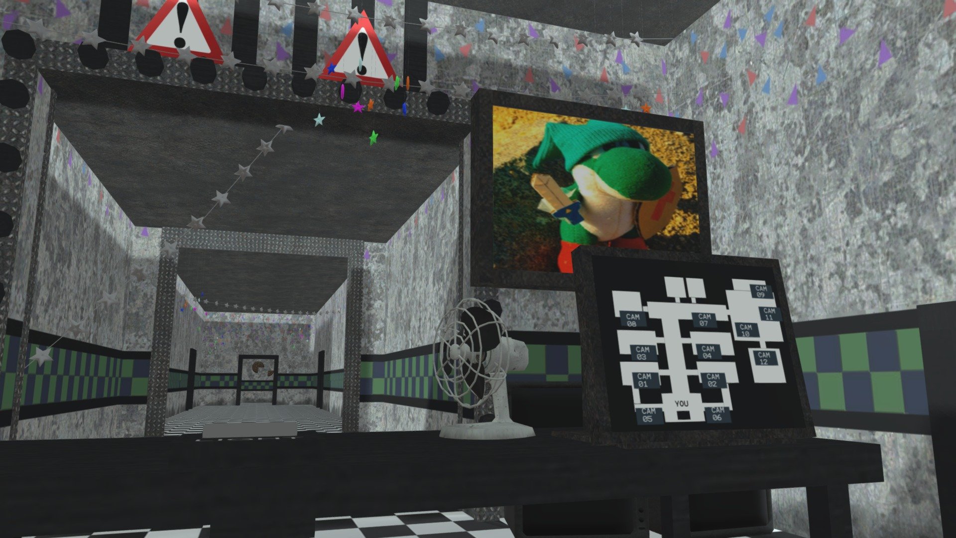 Fnaf-2-map - 3D model by NotedCoyote8537 (@219837) [9d1617d] - Sketchfab