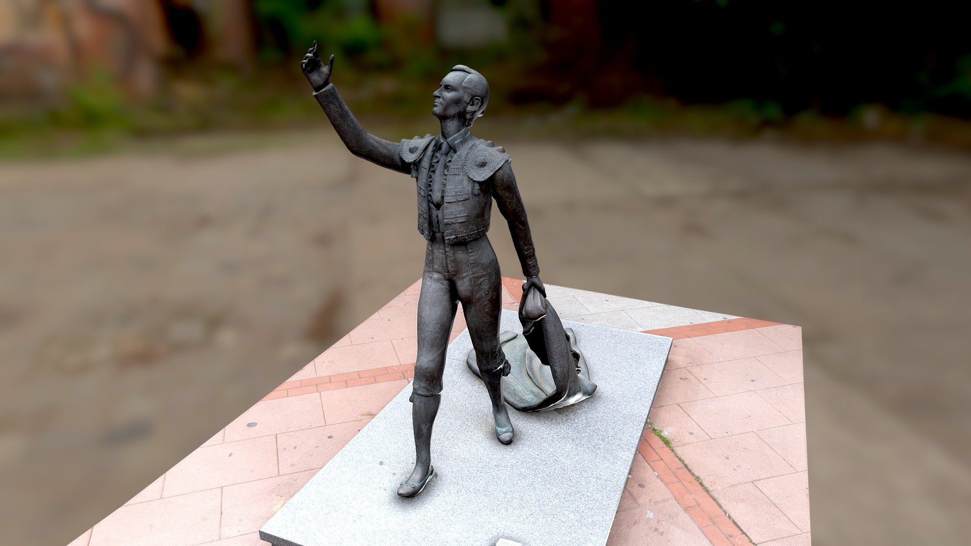 Luis Miguel Dominguín at Las Ventas, Madrid — Sketchfab embed 3D viewer