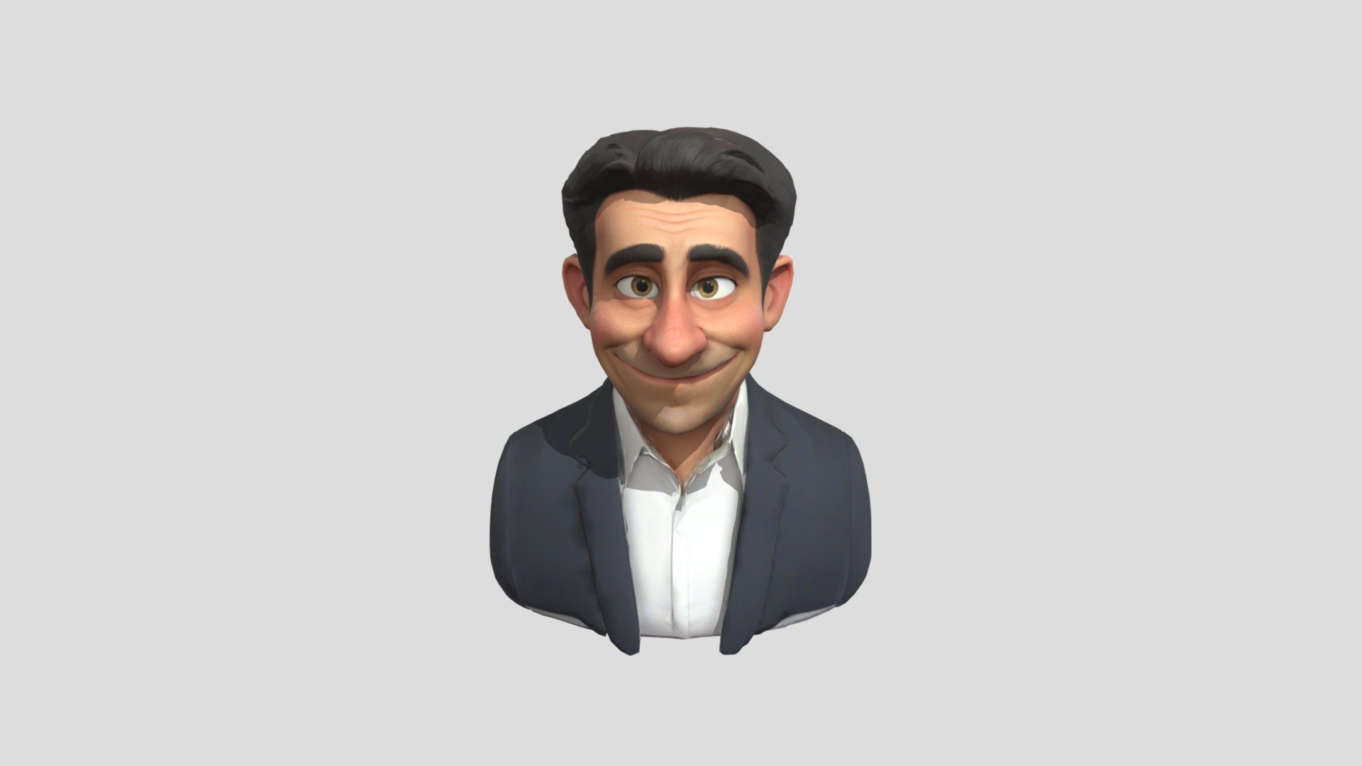 Friendly Professional Animated Character - 3D model by TahaSyed870 ...