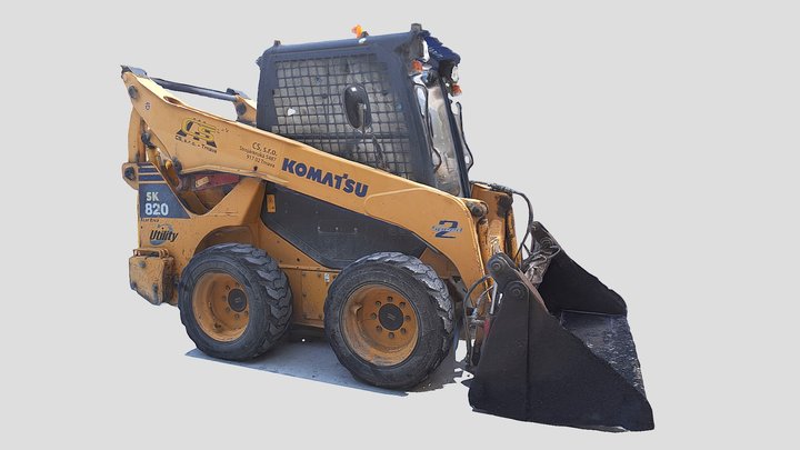 Komatsu SK820 Skid Steer Loader
