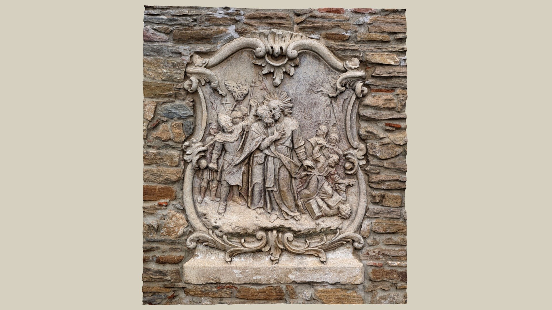 Kreuzwegrelief — Sketchfab embed 3D viewer