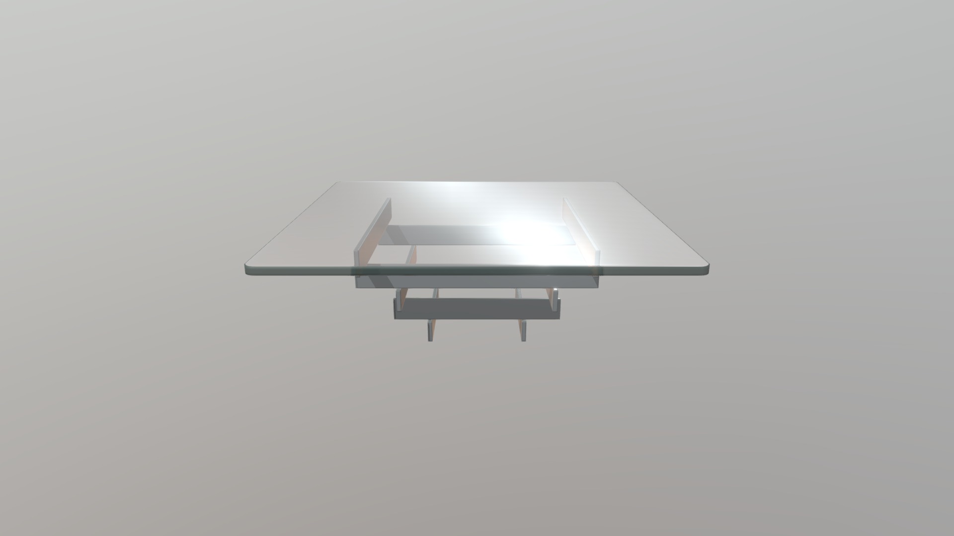3D model Crystal Table - This is a 3D model of the Crystal Table. The 3D model is about a light fixture on a ceiling.