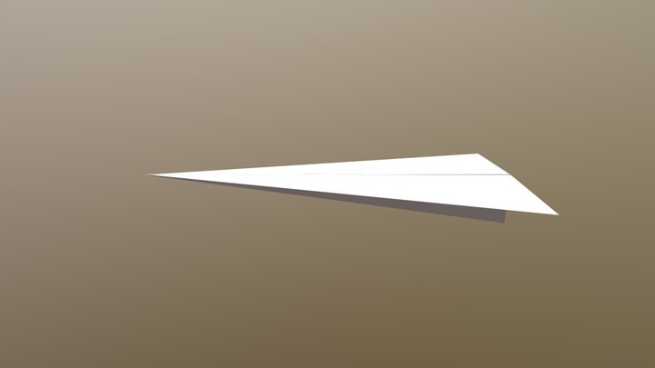 Paperairplane 3D Model