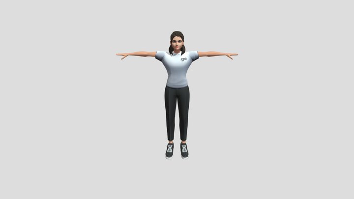 Animation Danse Model Femal 3D Model